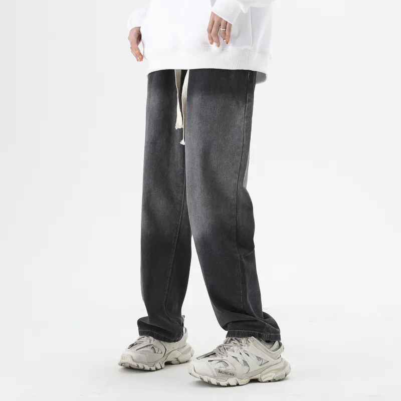 MISTEEZ Jeans Unisex Black Gray Color-8