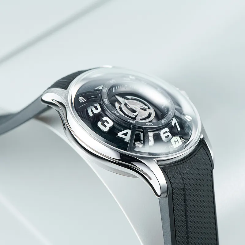 REEF TIGER OBLVLO Collaboration Mechanical Movement Watch Unisex White Dial OBL BLM-17