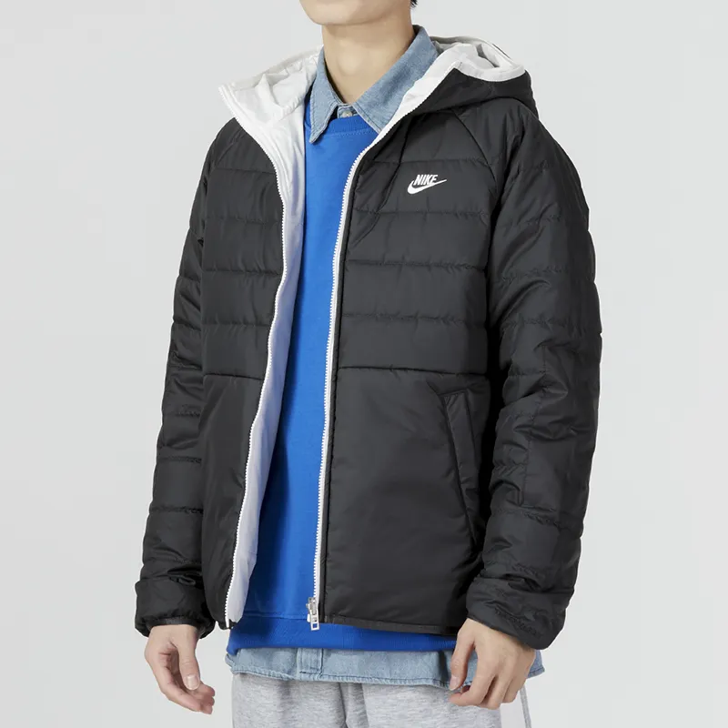 Nike Puffer Jackets Men Black-4