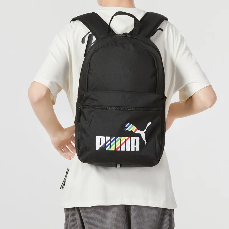 PUMA Fabric Laptop Backpack Regular Unisex Black-4