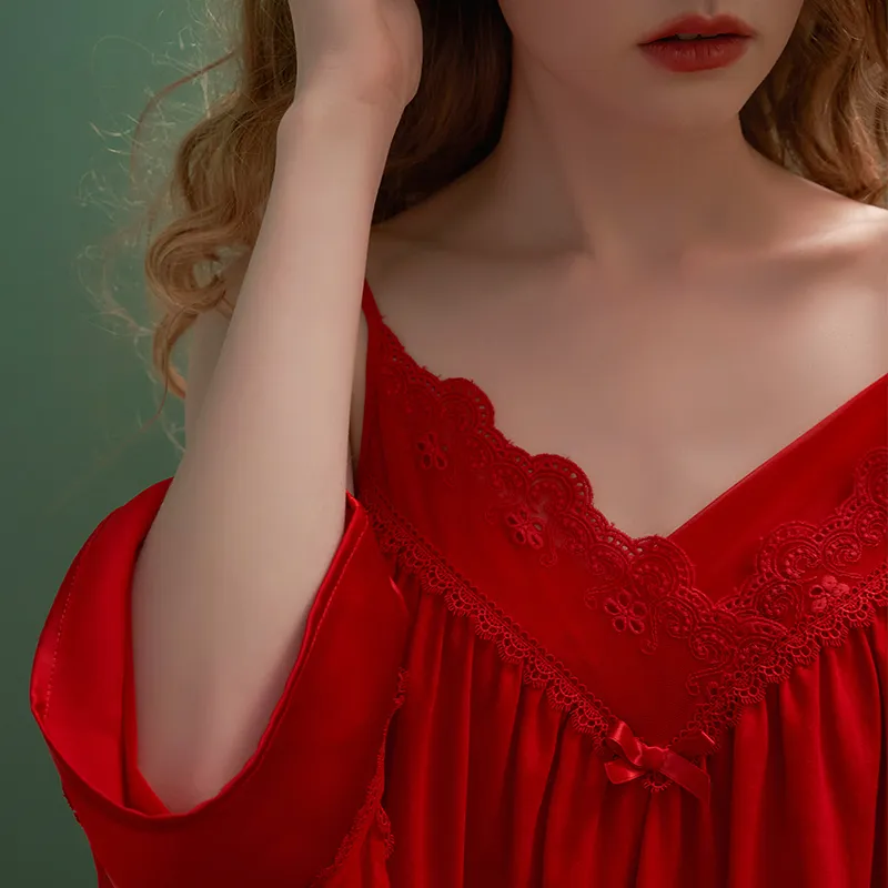 CHELNLSEEY Women's Nightgowns-5