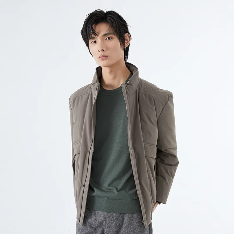 LIU·JO UOMO Down Jacket Men's Gray-4