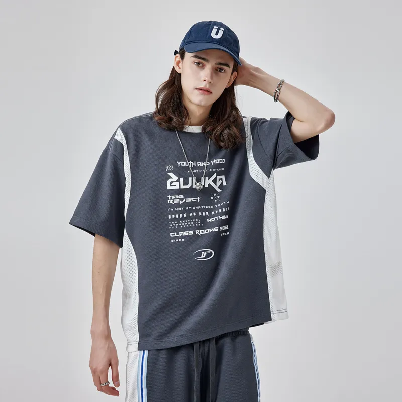 Guuka T Shirts Men Dark Gray-4