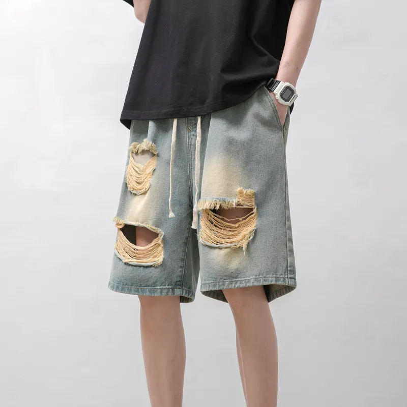 GROOL Denim Shorts Unisex-2