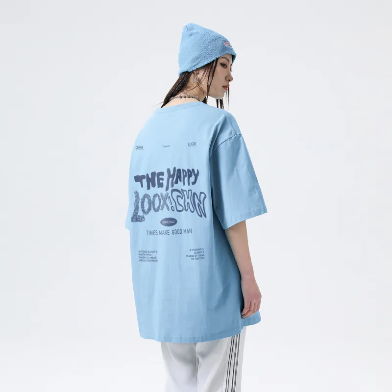 LOOX! T-Shirt Unisex Short-Sleeved Long-Sleeved Two Length Options Available-4