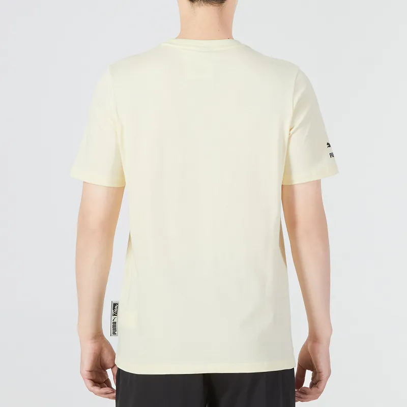 PUMA T-Shirts Men Ivory-3