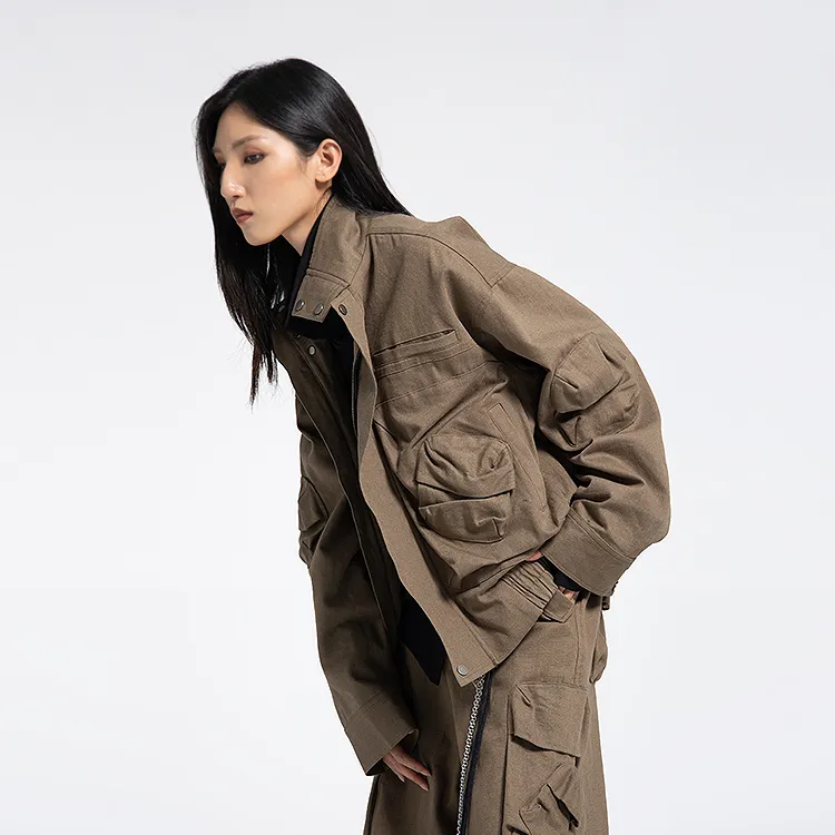HUANXIANGZHE Jackets & Coats Unisex-5