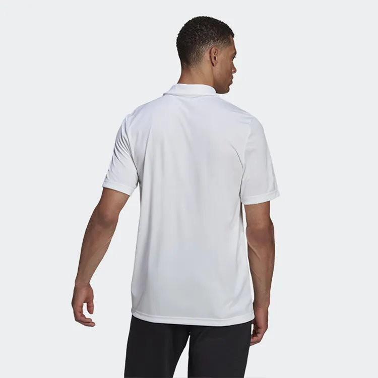 Adidas Polo Shirts Men White-4
