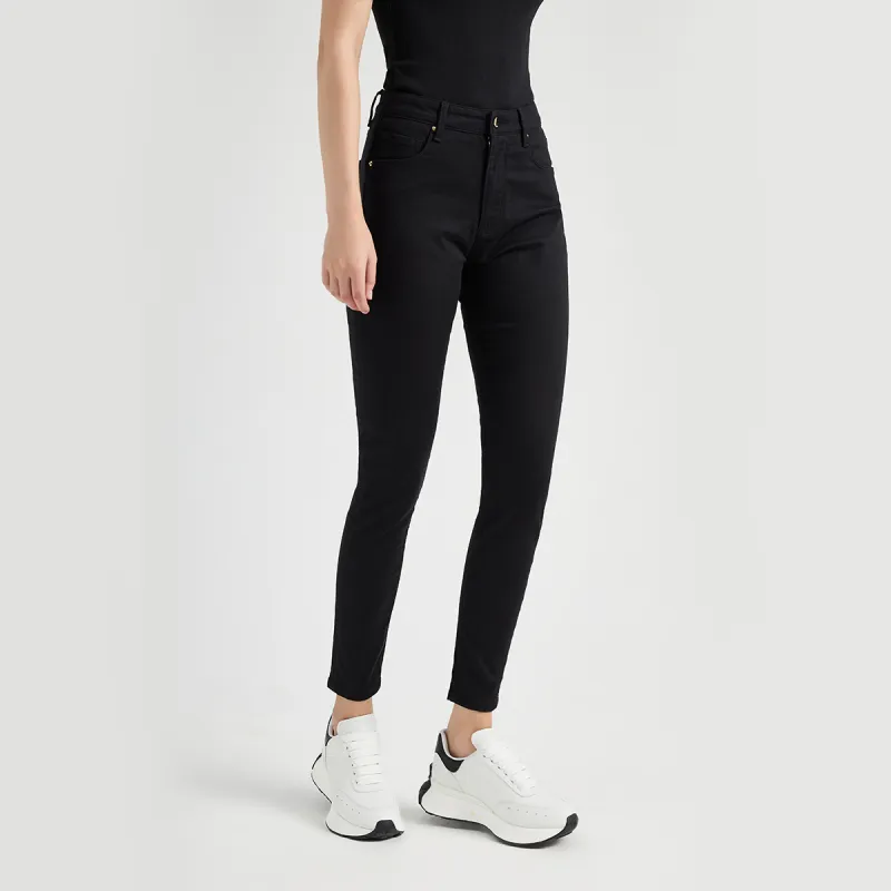 23R+ Pencil Pants Jeans Women's Black-4