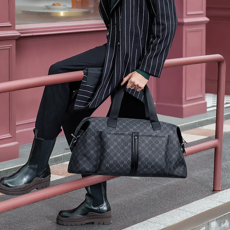 GOLF PVC Travel Bags Unisex Black-3