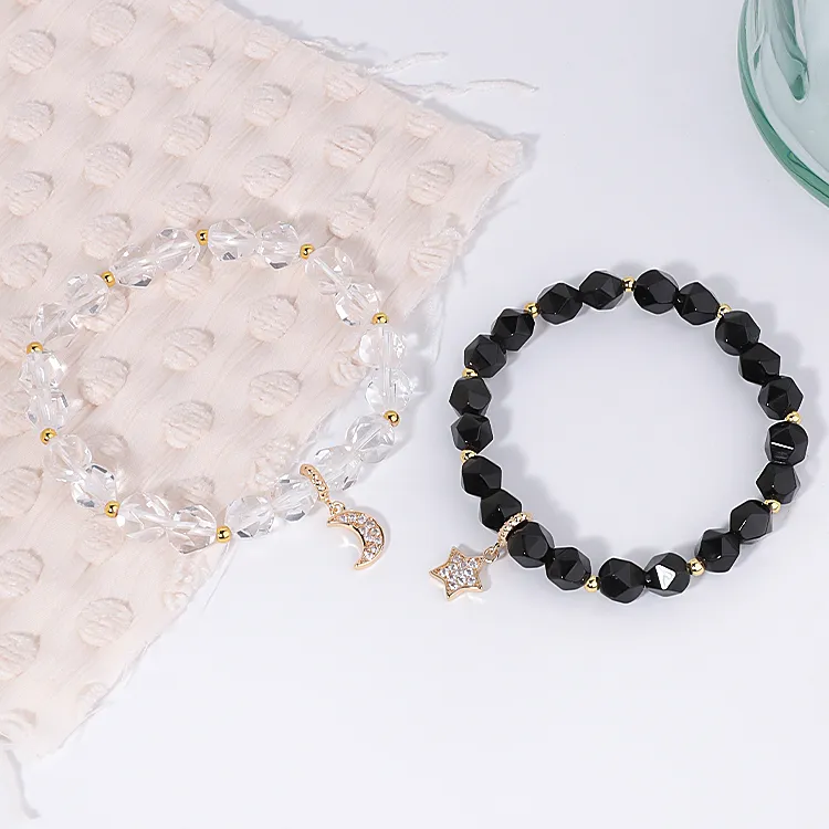 MAGICPOLE Obsidian Bracelets Unisex-6