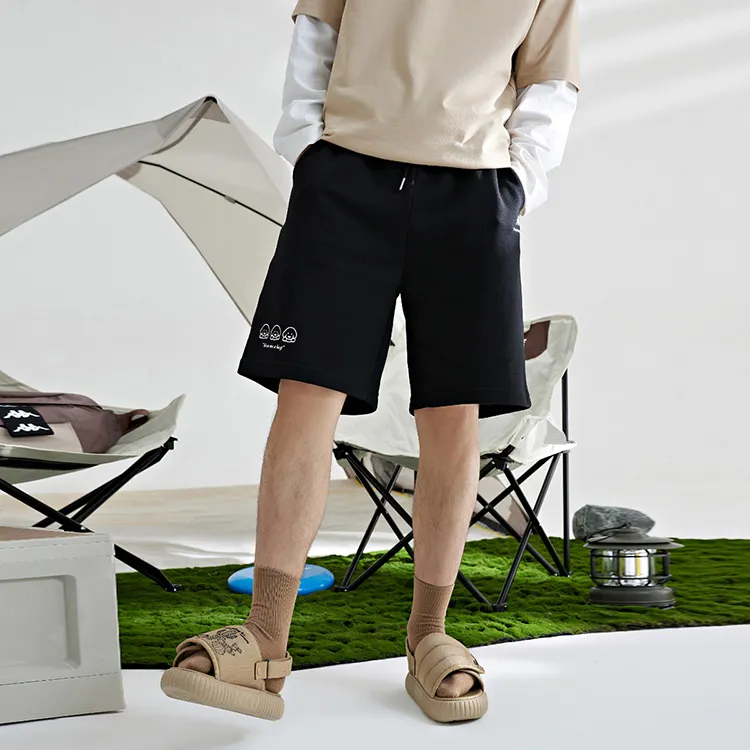 Kappa x MENGCHONGCHAHUASHI LIANMINGKUAN Casual Shorts Men's-2