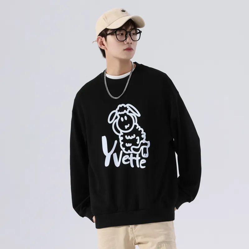 Yvette Sweatshirts Unisex Black-2