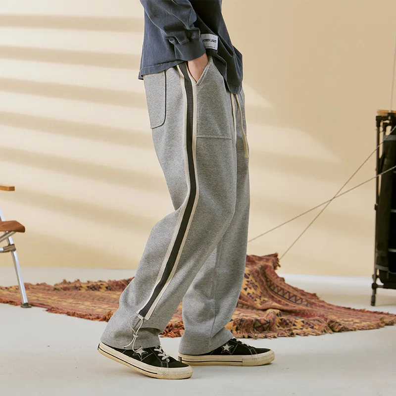 AMBER LIGHT Knitted Sweatpants Unisex-12