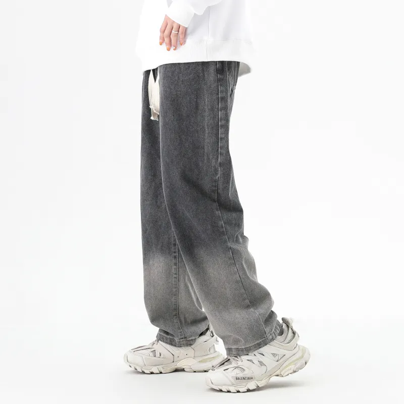 MISTEEZ Jeans Unisex Black Gray Color-9