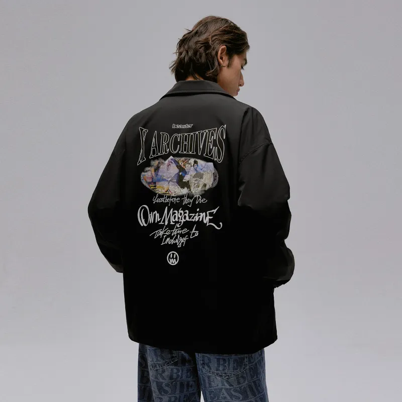 BEASTER Electronic Music Trend Jacket Unisex-5