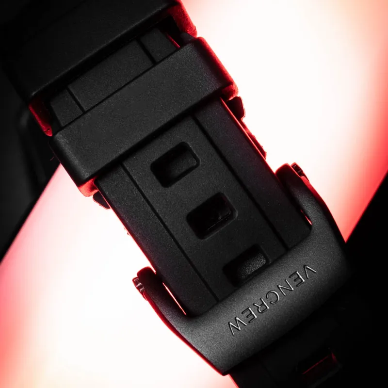 VENCREW Radar[Macho Pink] Automatic Mechanical Movement Watch Unisex Black Dial-6