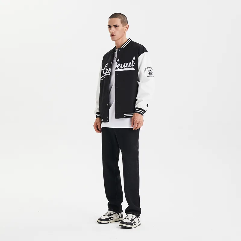 GUKUUL Baseball Jacket Spring, Autumn And Winter Unisex-5