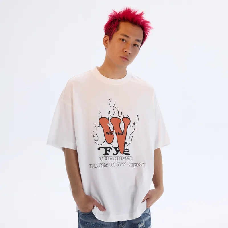 WHOA HA! Heavyweight T Shirt Unisex-4