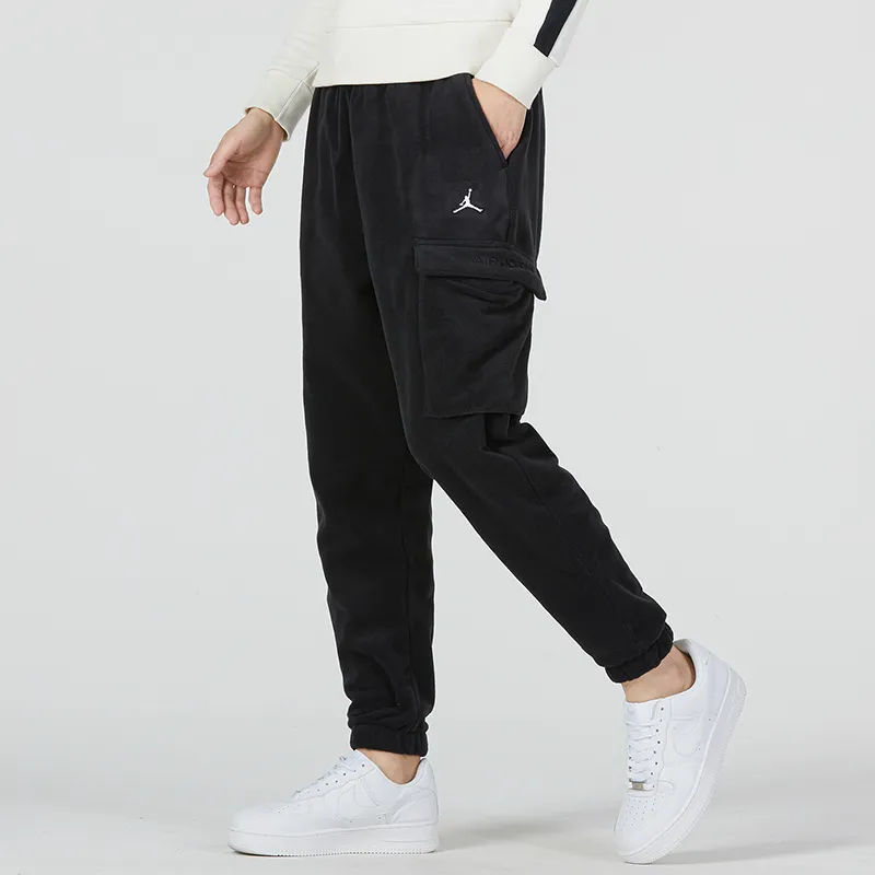 Jordan Knitted Sweatpants Men Black-4