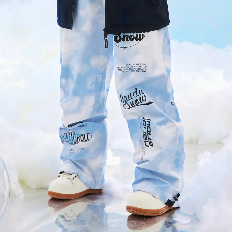 Sanrio X NANDN NANDA X Cinnamoroll Ski Pants Unisex-17