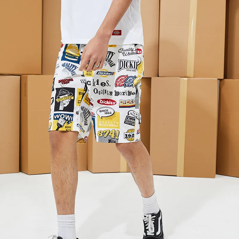 Dickies SS22 Shorts Men's White-5