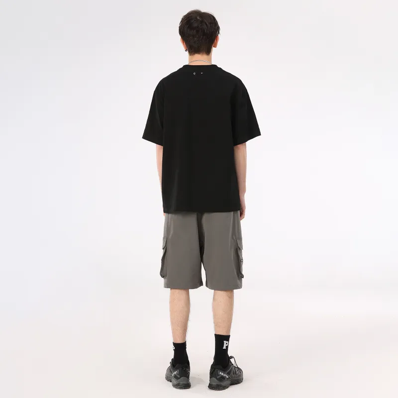 PASET Casual Shorts Men Gray-7