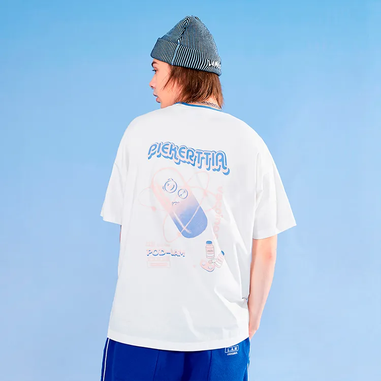 LAMLICKA Elbow Length Sleeved T Shirt Unisex-3