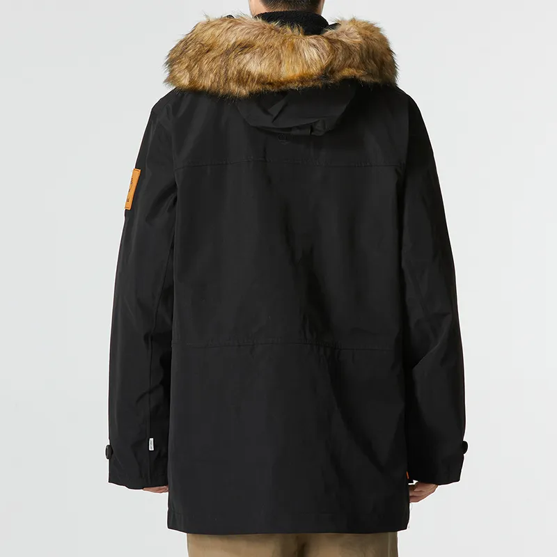 Timberland Windproof Windbreaker Jacket Men's Black-6