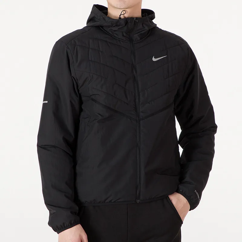 Nike Puffer Jackets Men Black-2