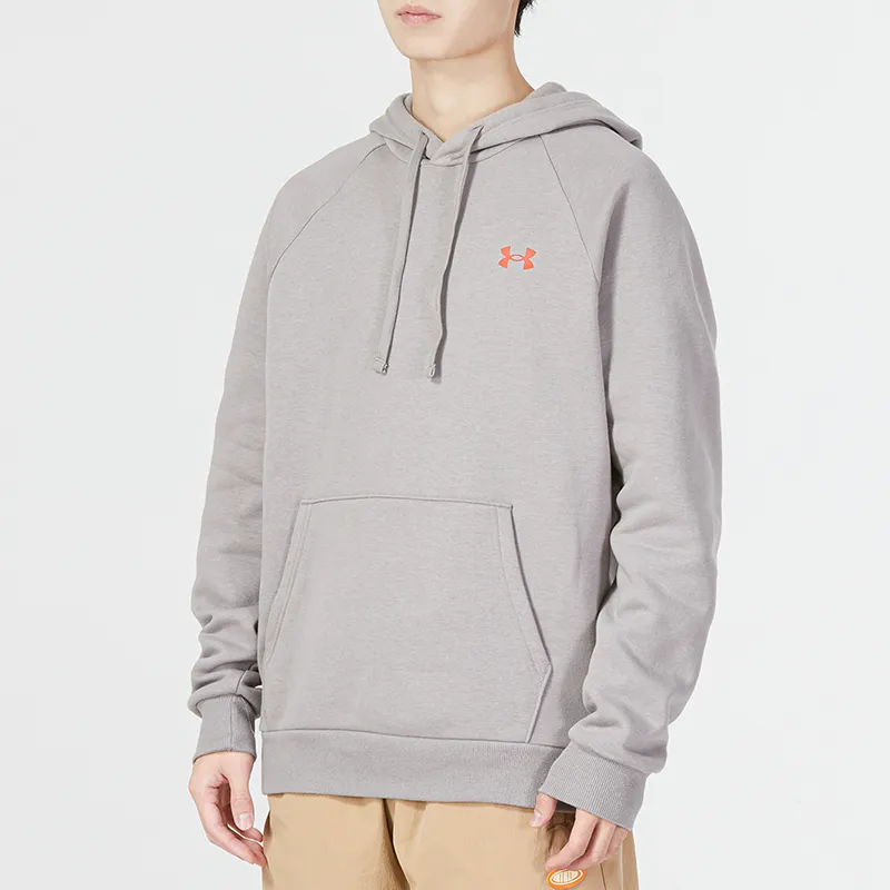 Under Armour Rival Fleece Sweatshirts Men Gray-3