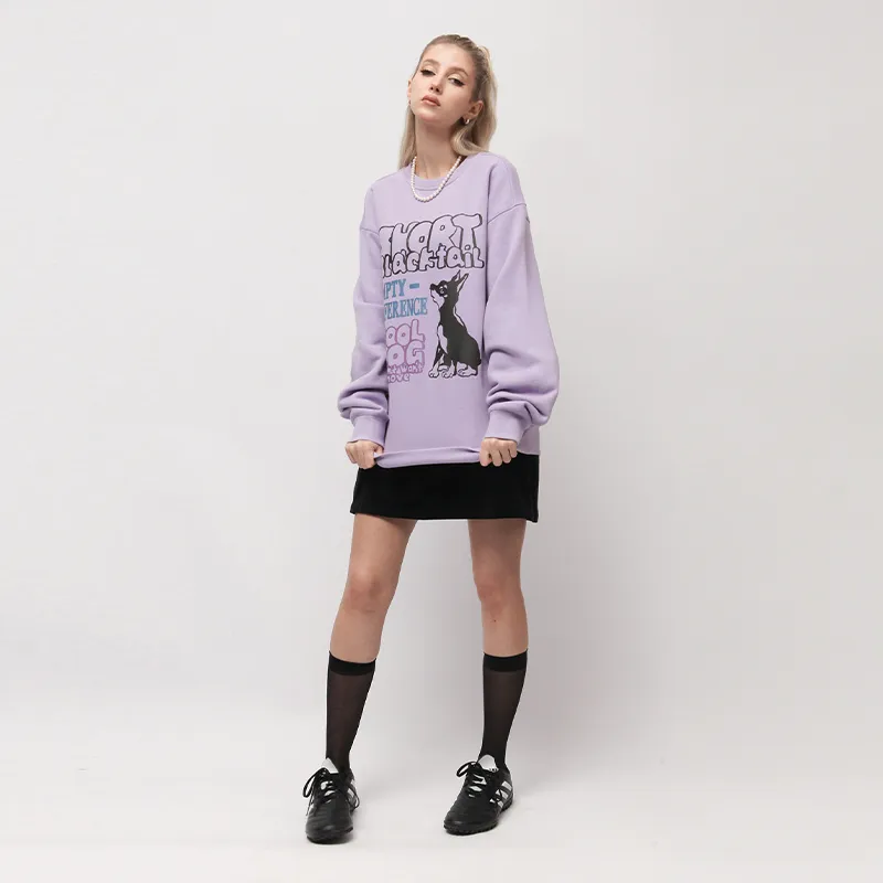 EMPTY REFERENCE Sweatshirt Unisex Purple-4