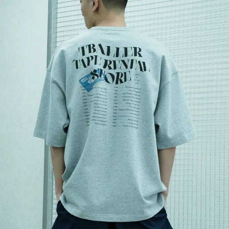 TBALLERBRAND SS22 T-Shirt Unisex Light Gray-3
