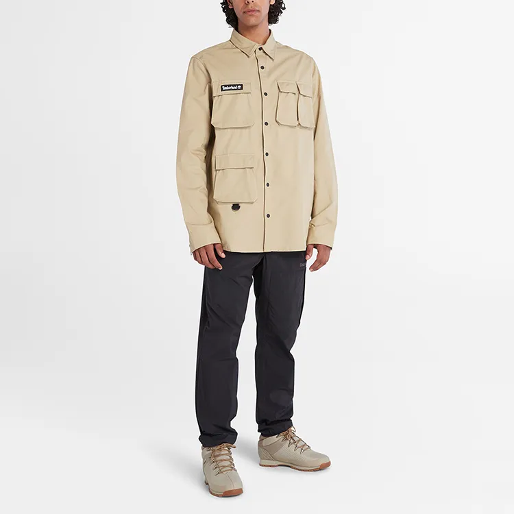 Timberland Shirt Men's Liquorice Yellow-4