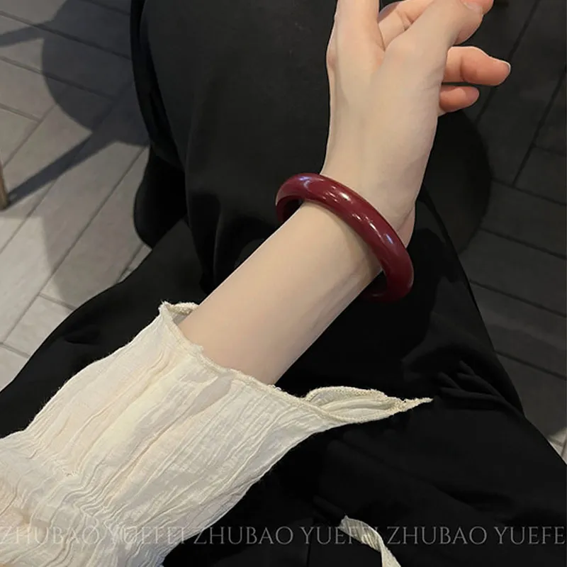 MOONS FAME Reconstructed Cinnabar Bangles Women's-1