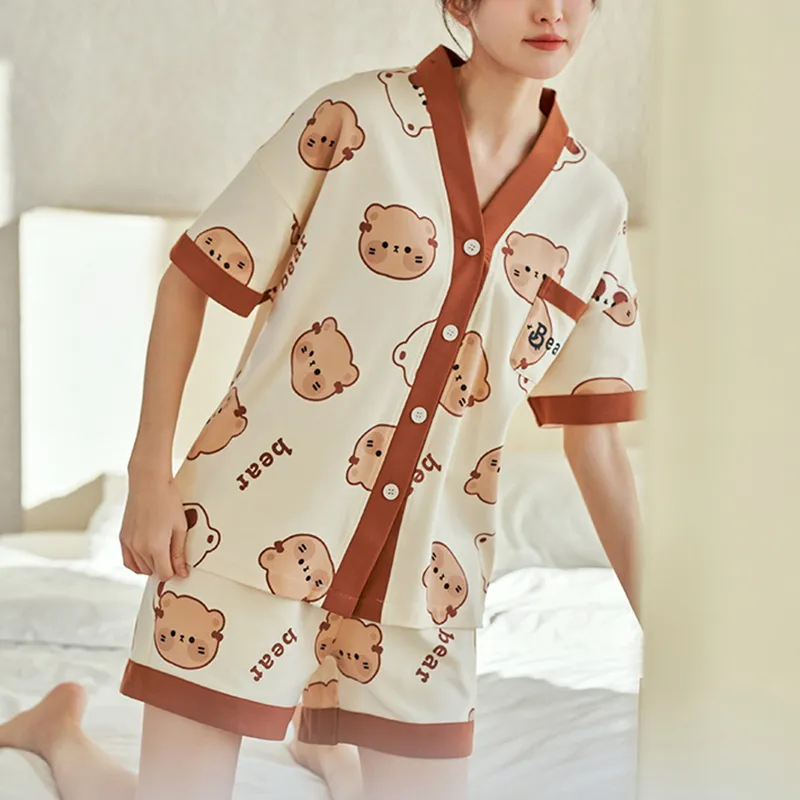 Xiang Ning Pai Women's Pajama Sets-5