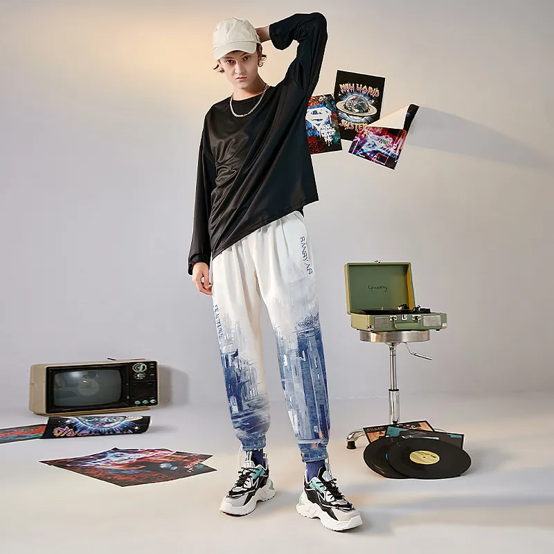 SANSYAS Casual Pants Unisex-4