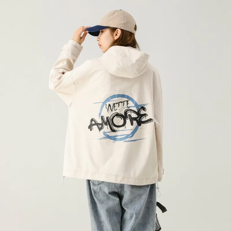 Yvette Loose Fit Thin Jacket Unisex-13
