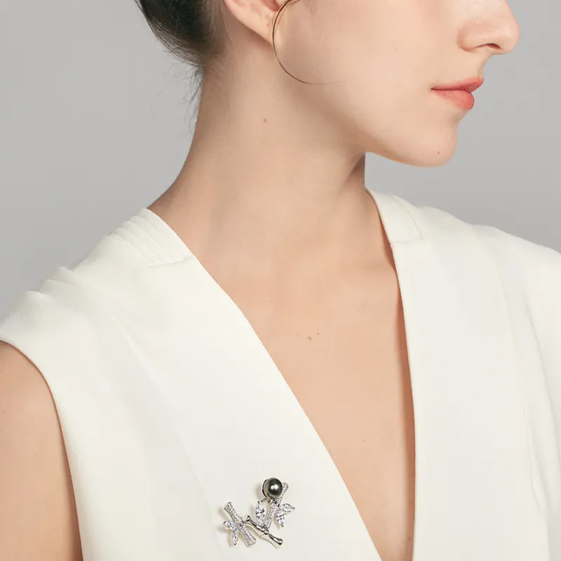 CLORIS YING Pearl Brooches Women's-3