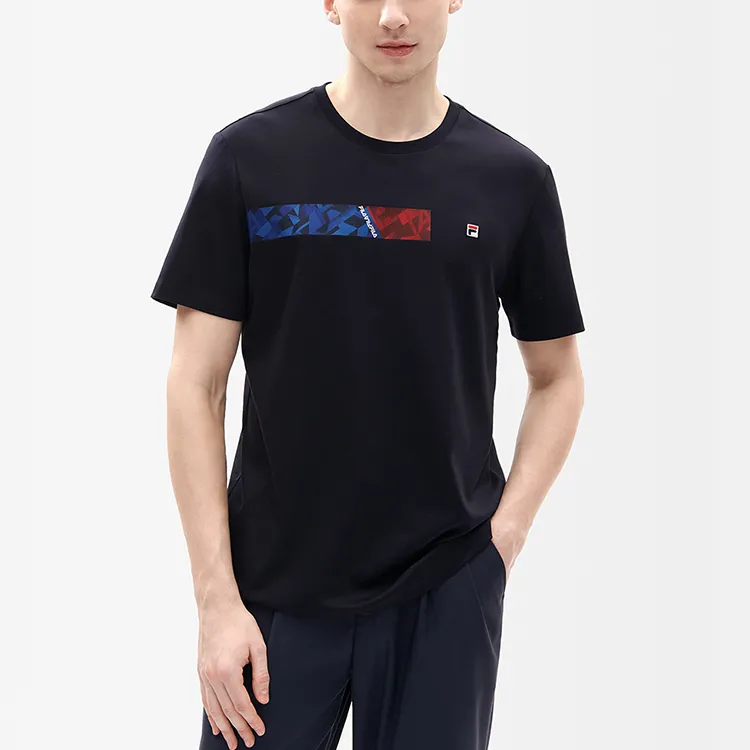 FILA T Shirts Men Legend Blue-2