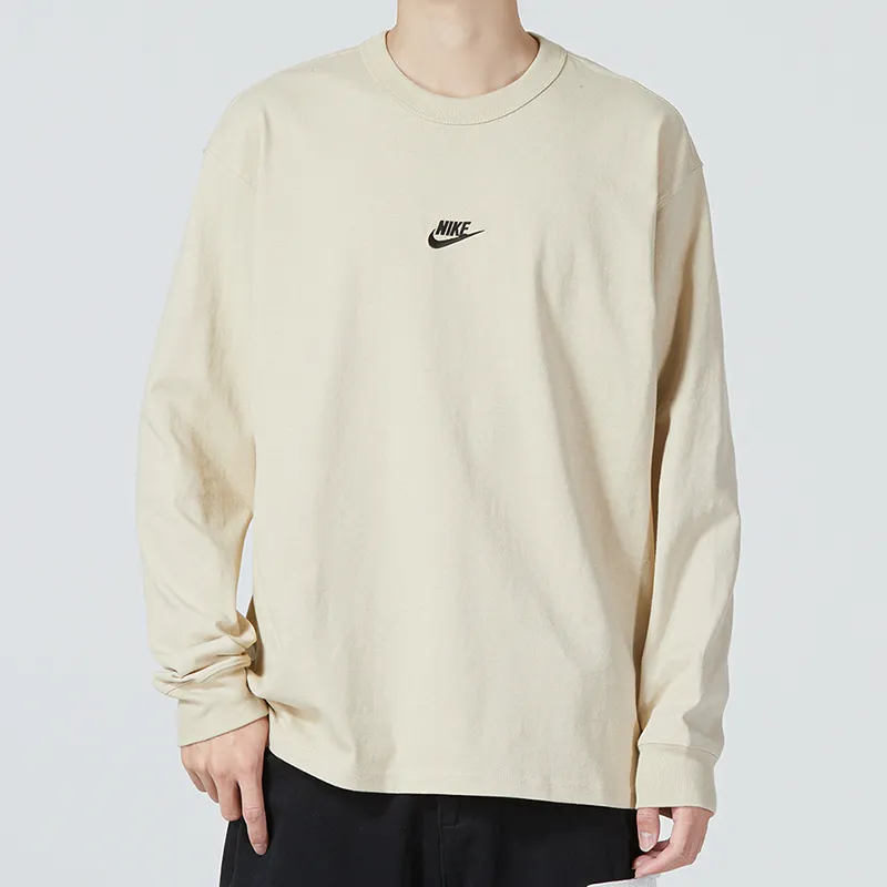 Nike T Shirts Men Khaki-2