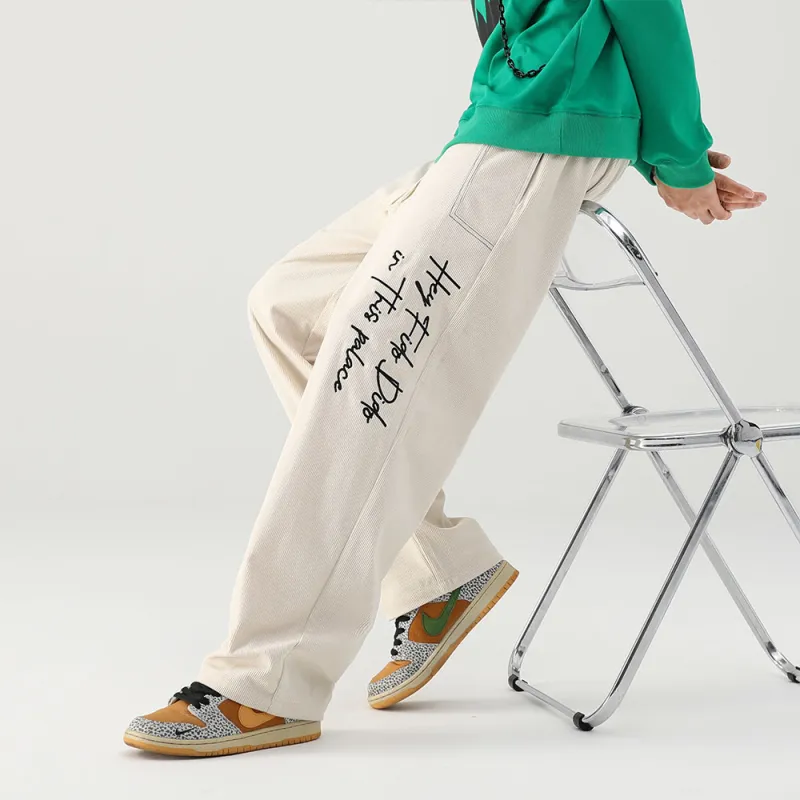 FIDO DIDO Casual Pants Unisex-10