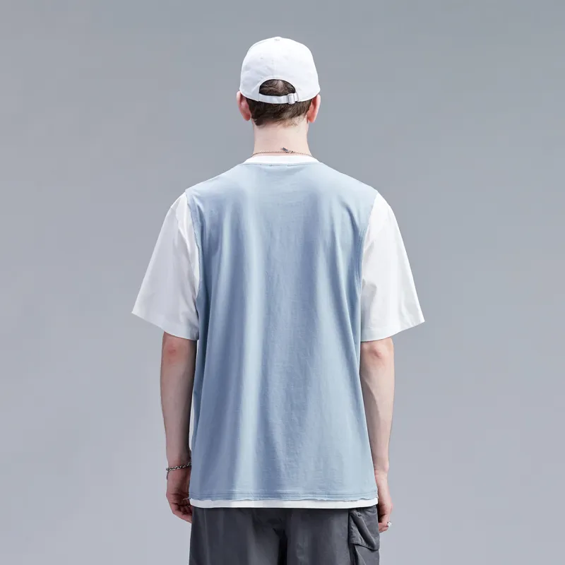 Guuka T Shirts Men Sky Blue-6