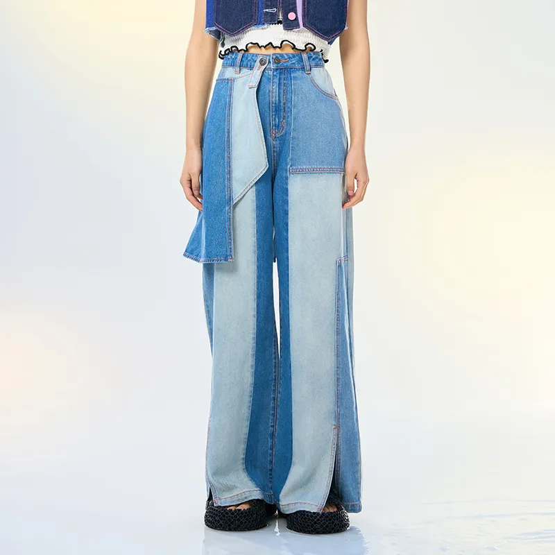 CHAU·RISING Jeans Unisex Blue-3