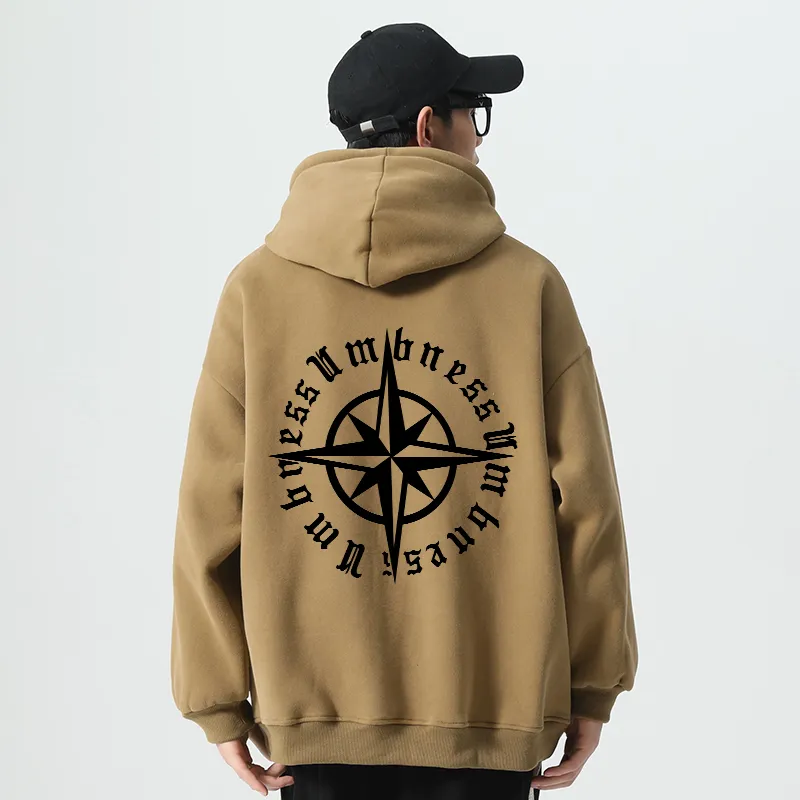 UMBNESS Sweatshirt Winter Unisex-34