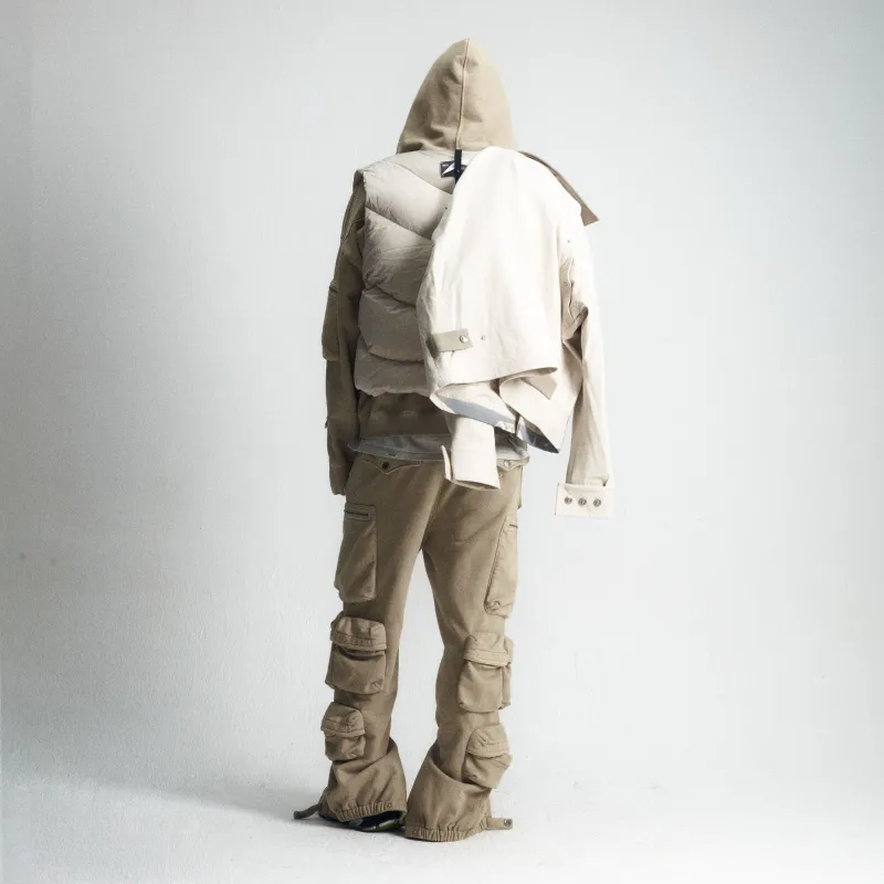 Createexploreexpandconquer Garment-dyed Cargo Trousers-3