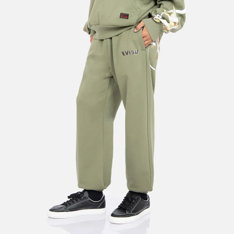 EVISU Knitted Sweatpants Men-2