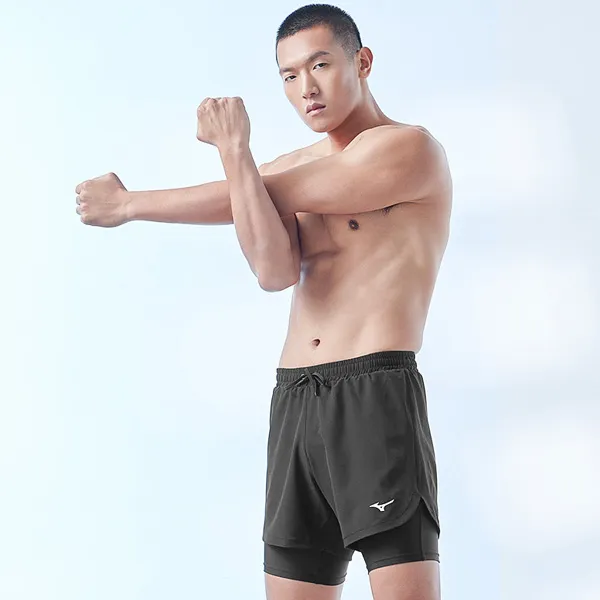 Mizuno Swimming Shorts Men Black-5