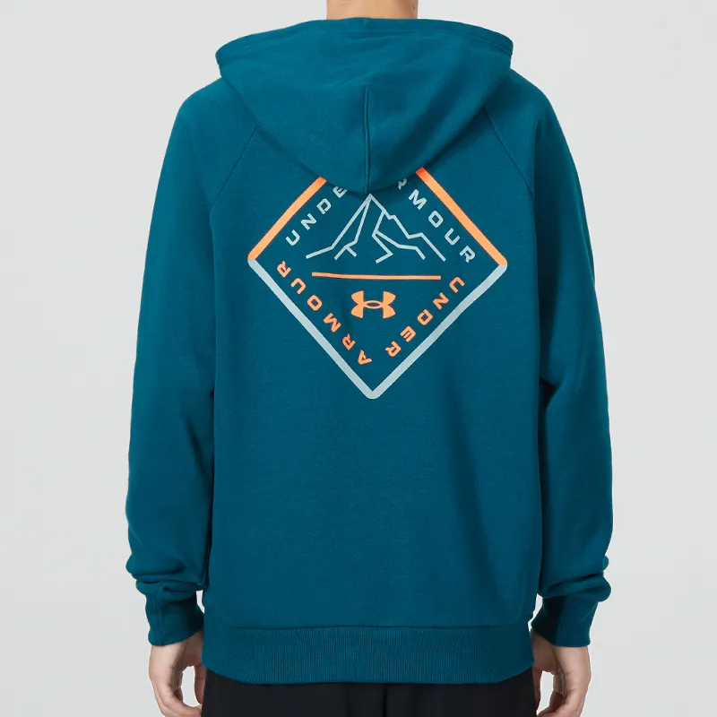 Under Armour Rival Fleece Sweatshirts Men Green-3