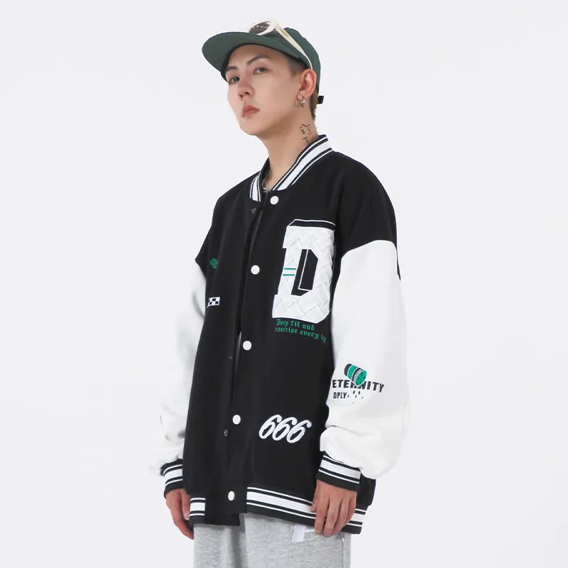 DUEPLAY Baseball Jacket Spring, Autumn And Winter Unisex-4
